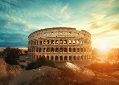 rome colosseom italy