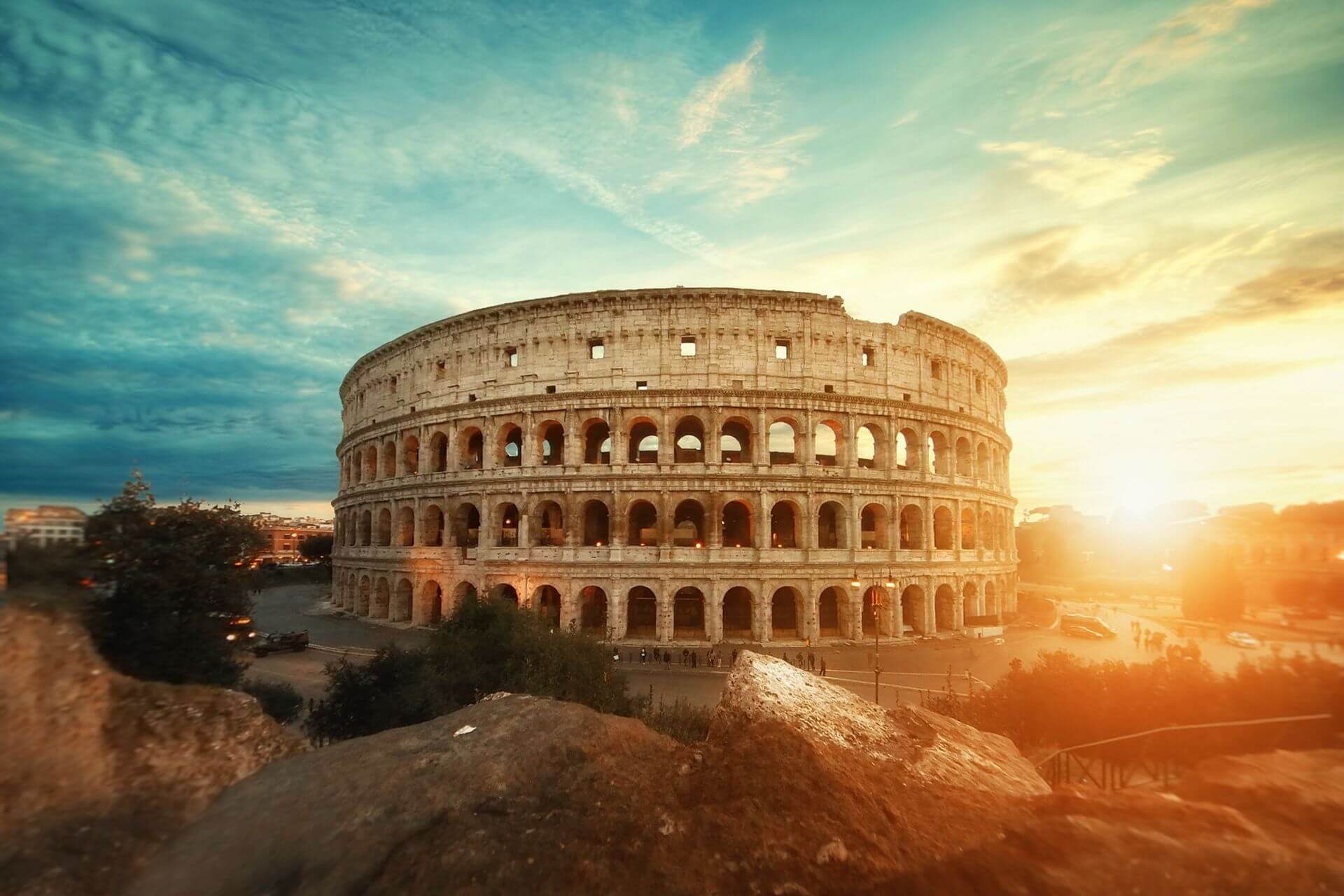 rome colosseom italy