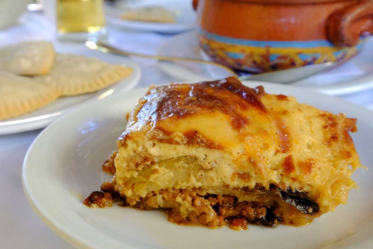 Moussaka in Athens