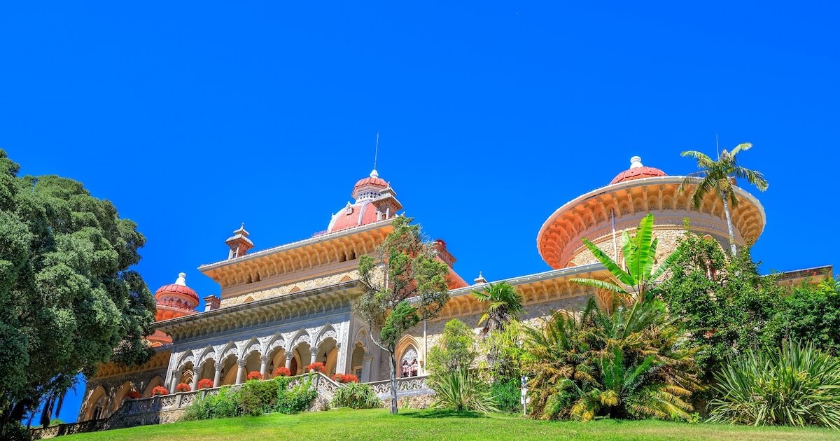 The Monserrate Palace, one of the best castles to visit in Portugal