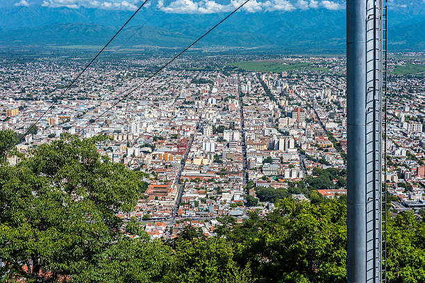 Cerro San Bernardo, located east of the city of Salta, in the homonymous province, Argentina.