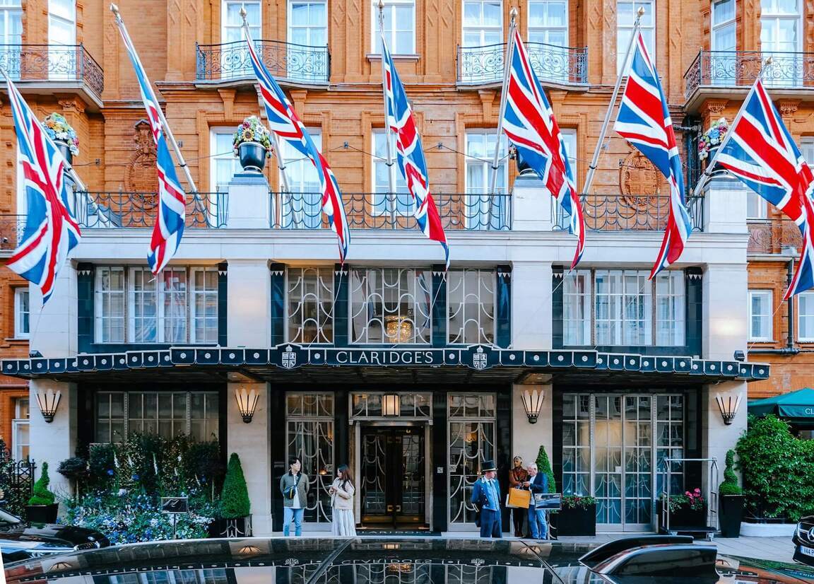 Clardige's best hotel in Myafair London